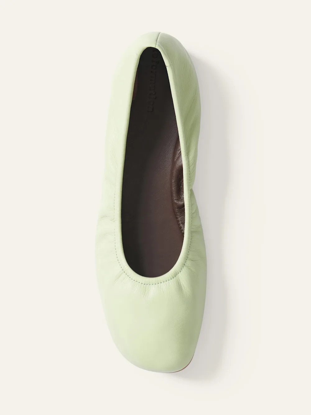 Reformation Pale Green Ballet Flat